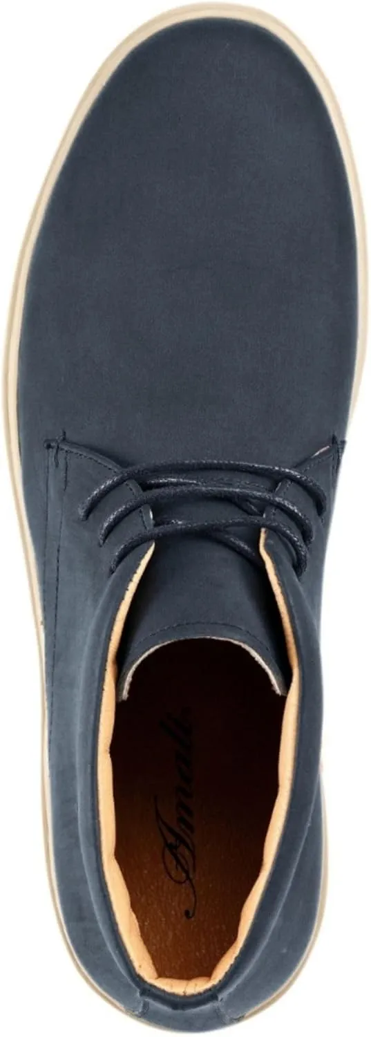 Amali Casual Chukka Boots for Men, High-Top, Lace Up Suede Men's Shoes, Desert Boots with Crepe Rubber Sole