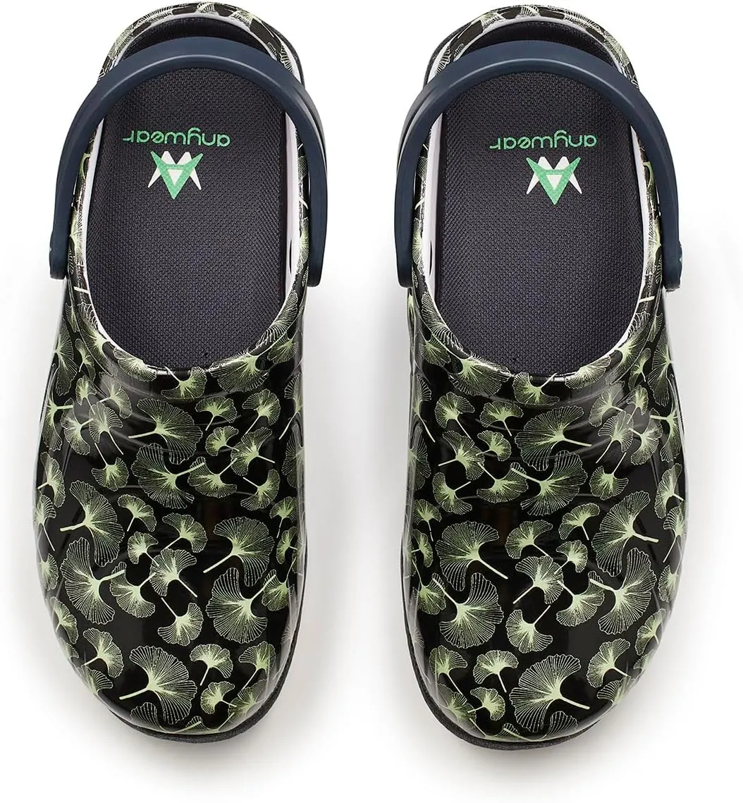 Anywear Zone Nursing Clogs for Women and Men - Lightweight Slingback Non-Slip Work Shoes with Exceptional EVA Cushioning, Ventilated Insoles