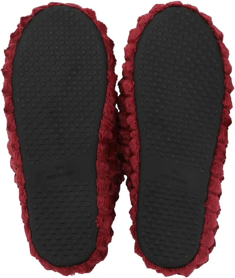 Bioworld Dr Pepper Logo Adult Red Scuff Slippers