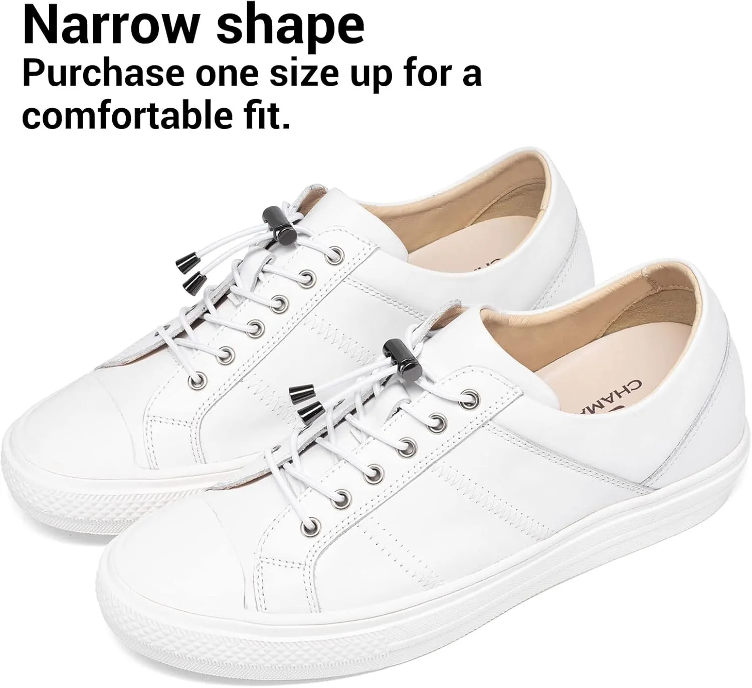 CHAMARIPA Men's Invisible Height Increasing Elevator Shoes Lace-Up Fashion Casual Comfortable Sneakers Genuine Leather Lifting Shoes That Make You 2.36/2.76 Inches Taller Handcrafted