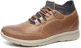 CHAMARIPA Men's Invisible Height Increasing Elevator Sneakers, Casual Fashion Hidden Heel Knit Shoes - Stylish, Comfortable, and Breathable 2.36"/ 2.76"/ 3.15" Inches Taller Handcrafted
