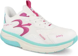 G-DEFY Energiya Womens Cross Trainer Shoe | Heel Support | VersoShock Technology for Pain Associated with Prolonged Standing or Walking | Arch Support | Diabetic Shoes | Wide Shoes | Free Orthotic