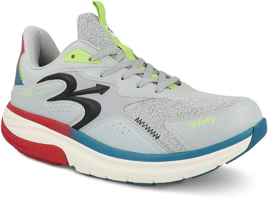G-DEFY Energiya Womens Cross Trainer Shoe | Heel Support | VersoShock Technology for Pain Associated with Prolonged Standing or Walking | Arch Support | Diabetic Shoes | Wide Shoes | Free Orthotic