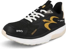 G-DEFY Energiya Womens Cross Trainer Shoe | Heel Support | VersoShock Technology for Pain Associated with Prolonged Standing or Walking | Arch Support | Diabetic Shoes | Wide Shoes | Free Orthotic