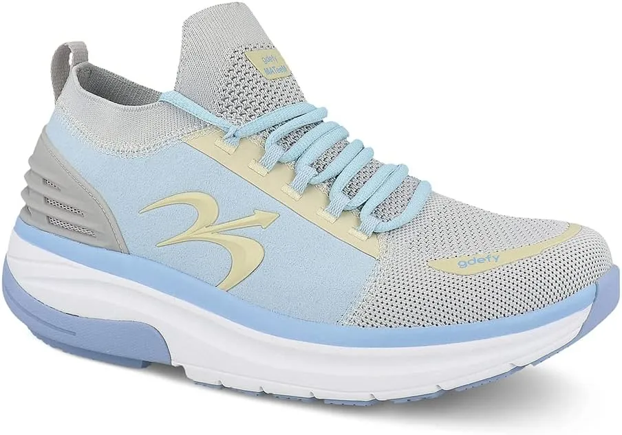 G-DEFY MATeeM Womens Cross Trainer Shoe | Heel Support | VersoShock Technology for Pain Associated with Prolonged Standing or Walking | Arch Support | Diabetic Shoes | Wide Shoes | Free Orthotic