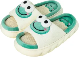 Gaolinci Cartoon Animal Shape Slippers, Womens Four Seasons Home Linen Slippers