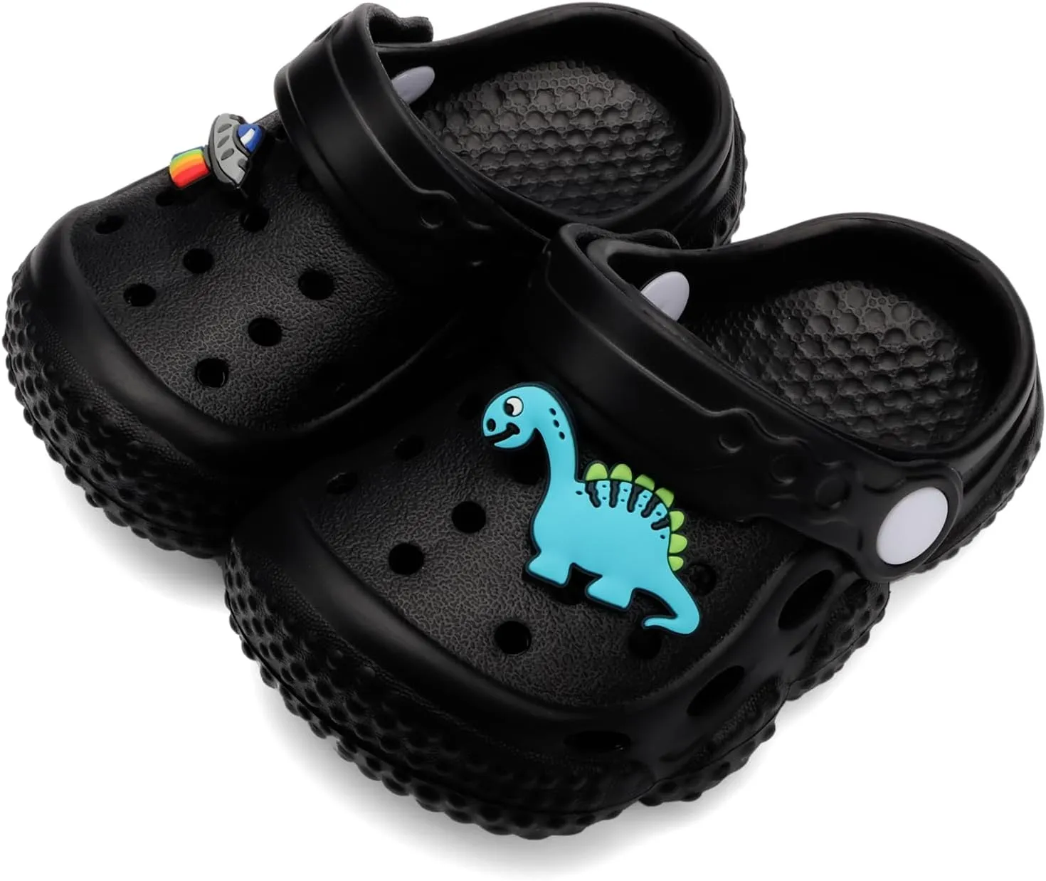 INMINPIN Baby Clogs Garden Shoes Newborn Infant Lightweight Breathable Beach Pool Sandals Non-Slip Baby Boys Girls Water Shower Summer Shoes Splay Naturally