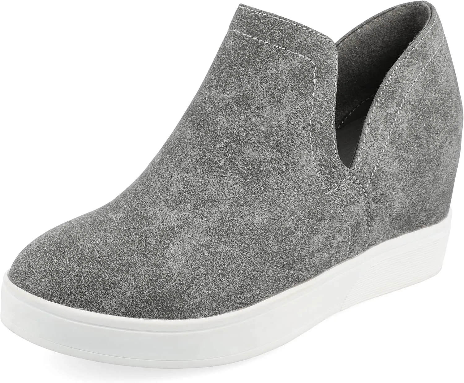 Journee Women's Cardi Sneaker Wedge