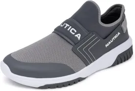 Nautica Men's Slip-On Sneakers ?C Casual Fashion Shoes for Walking, in Medium & Wide Widths