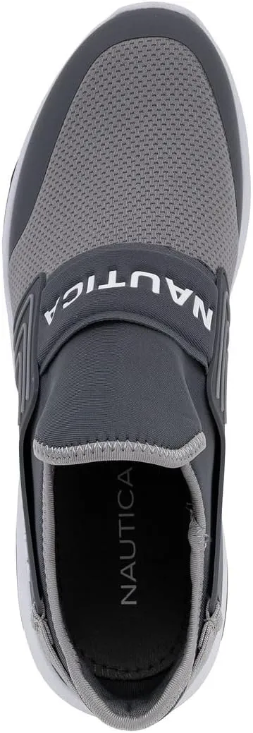 Nautica Men's Slip-On Sneakers ?C Casual Fashion Shoes for Walking, in Medium & Wide Widths