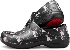NINGO Slip Resistant Work Shoes for Women, Non Slip Chef Shoes, Waterproof & Easy to Clean, Comfortable Lightweight Women's Clogs, Nurse Shoes for Food Service, Healthcare, Gardening