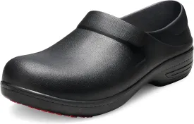 NINGO Slip Resistant Work Shoes for Women, Non Slip Chef Shoes, Waterproof & Easy to Clean, Comfortable Lightweight Women's Clogs, Nurse Shoes for Food Service, Healthcare, Gardening