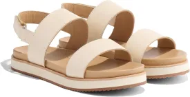 Nisolo Women's Go-To Flatform Sandals, Summer/Spring Casual, 1" Added Height, Soft Interior Lining, Memory Foam Insoles for Comfort, Easy Hook & Loop Closure, True to Size