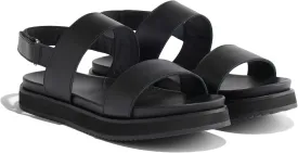 Nisolo Women's Go-To Flatform Sandals, Summer/Spring Casual, 1" Added Height, Soft Interior Lining, Memory Foam Insoles for Comfort, Easy Hook & Loop Closure, True to Size