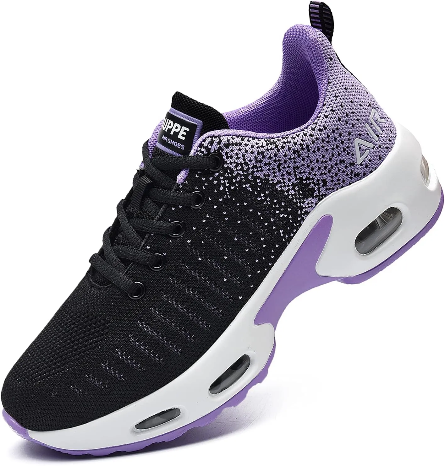 QAUPPE Womens Fashion Lightweight Air Sports Walking Sneakers Breathable Gym Jogging Running Tennis Shoes US 5.5-11 B(M)