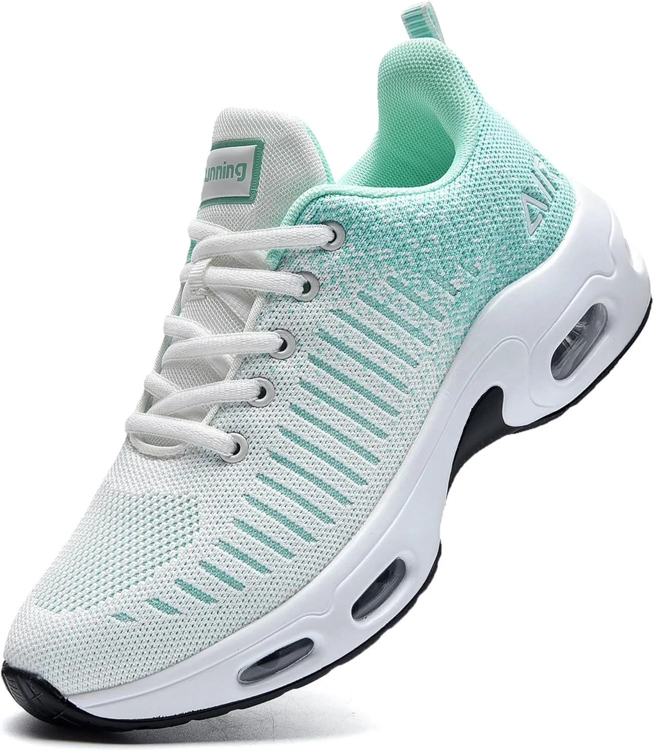 QAUPPE Womens Fashion Lightweight Air Sports Walking Sneakers Breathable Gym Jogging Running Tennis Shoes US 5.5-11 B(M)