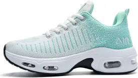 QAUPPE Womens Fashion Lightweight Air Sports Walking Sneakers Breathable Gym Jogging Running Tennis Shoes US 5.5-11 B(M)