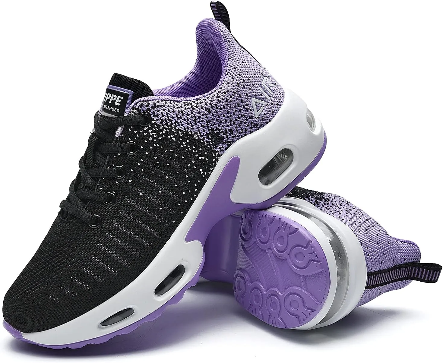 QAUPPE Womens Fashion Lightweight Air Sports Walking Sneakers Breathable Gym Jogging Running Tennis Shoes US 5.5-11 B(M)