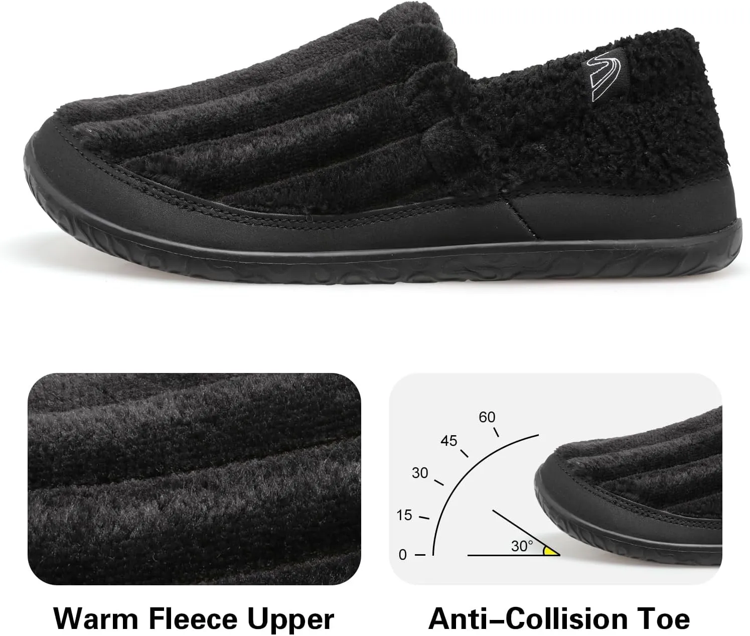 Spesoul Cozy House Slippers for Women Men Fuzzy Indoor House Shoes Warm Home Slipper Socks Outdoor Moccasin Slippers Sneakers Closed Back Lightweight Barefoot for Bedroom Office Travel