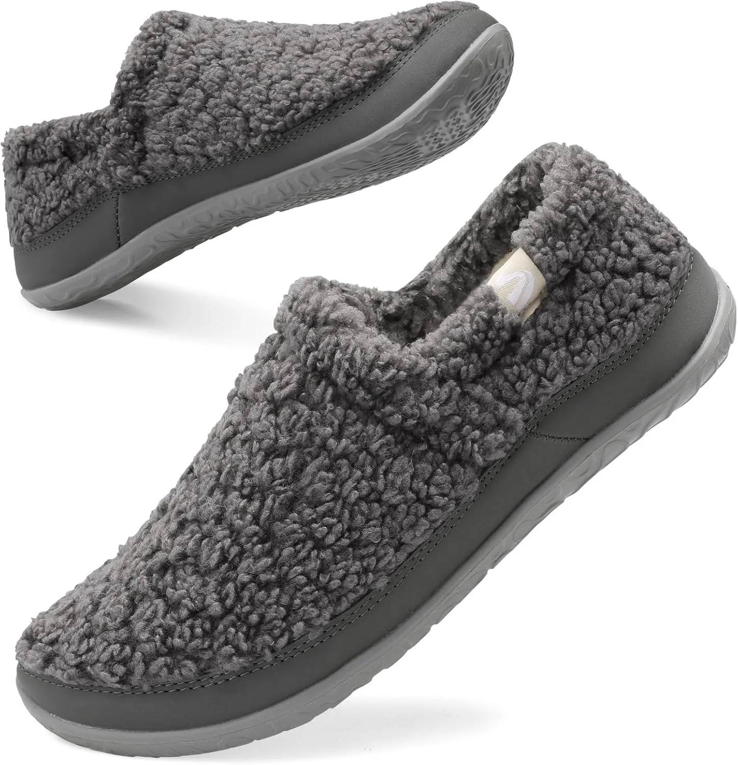 Spesoul Cozy House Slippers for Women Men Fuzzy Indoor House Shoes Warm Home Slipper Socks Outdoor Moccasin Slippers Sneakers Closed Back Lightweight Barefoot for Bedroom Office Travel