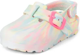 The Children's Place Baby Girl and Toddler Closed Toe Clogs with Backstrap Sandal, Multcolor