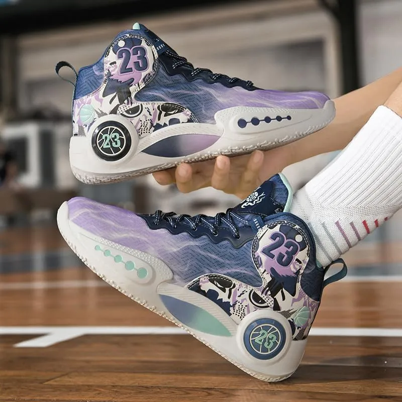Women Men Basketball Shoes Walking Running Shoes Breathable Comfortable Sneakers for Adult