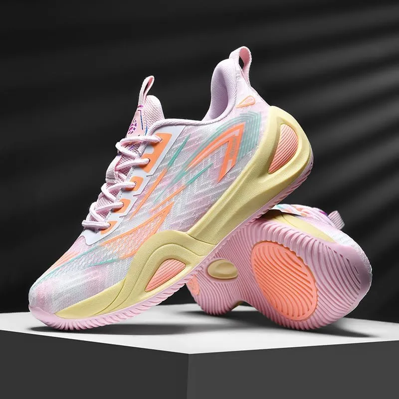 Women Men Basketball Shoes Walking Running Shoes Breathable Comfortable Sneakers for Adult