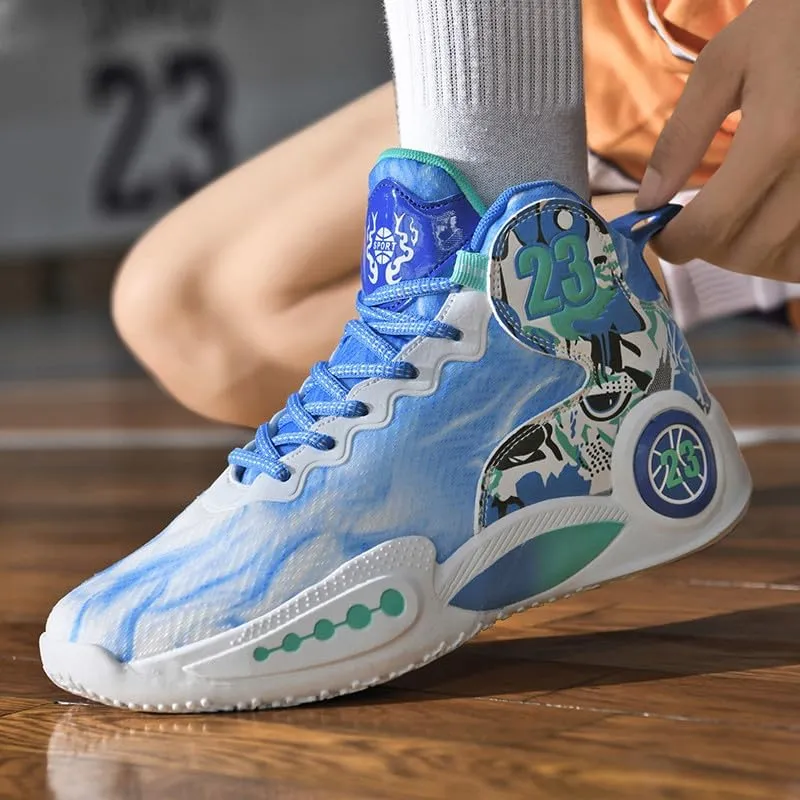 Women Men Basketball Shoes Walking Running Shoes Breathable Comfortable Sneakers for Adult