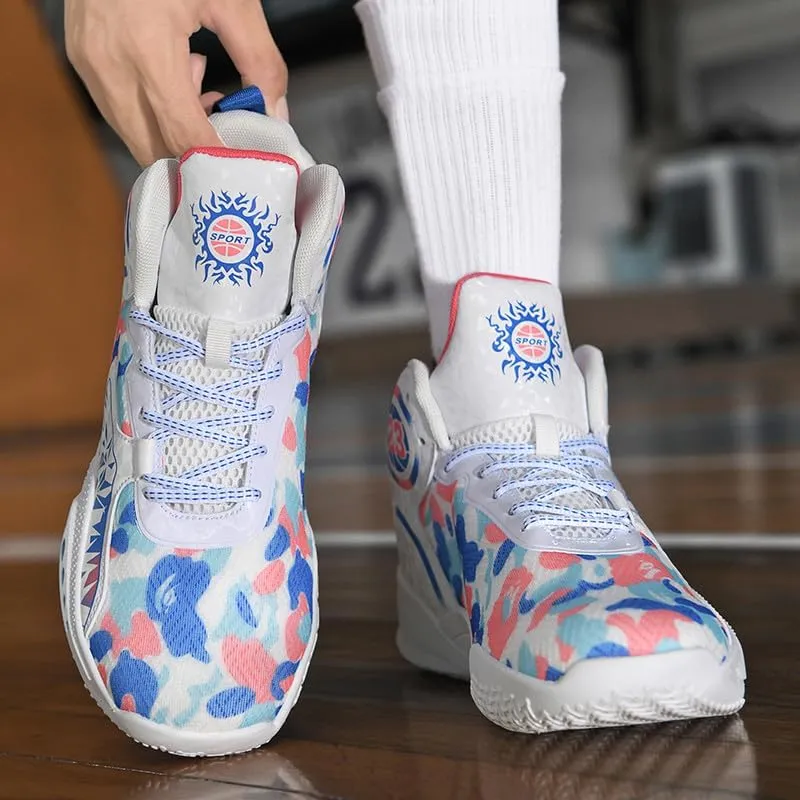 Women Men Basketball Shoes Walking Running Shoes Breathable Comfortable Sneakers for Adult