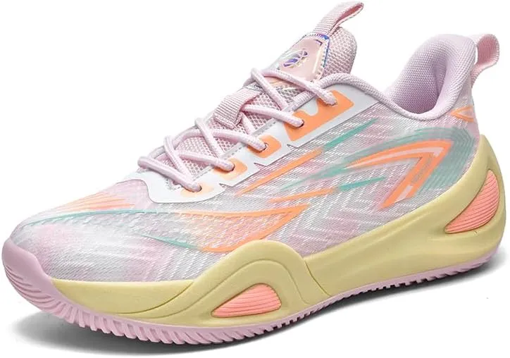 Women Men Basketball Shoes Walking Running Shoes Breathable Comfortable Sneakers for Adult